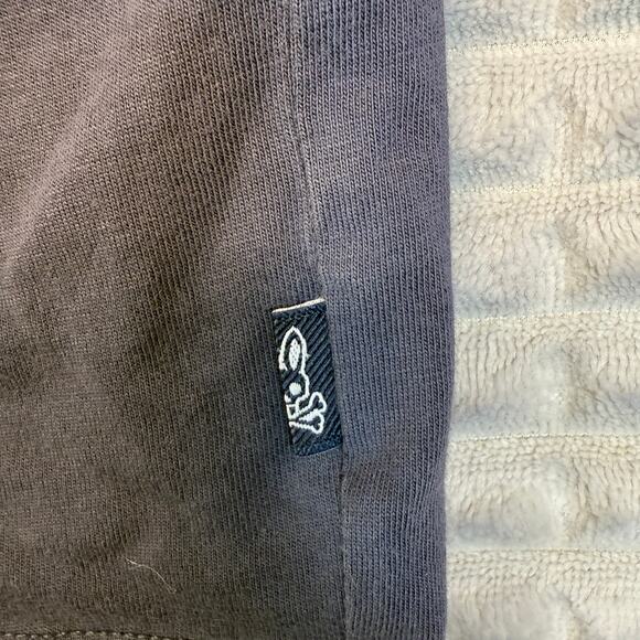 Psycho Bunny North Sea Navy Allen Camo Bunny Graphic Crew-Neck T-Shirt Sz 2 - Picture 7 of 7